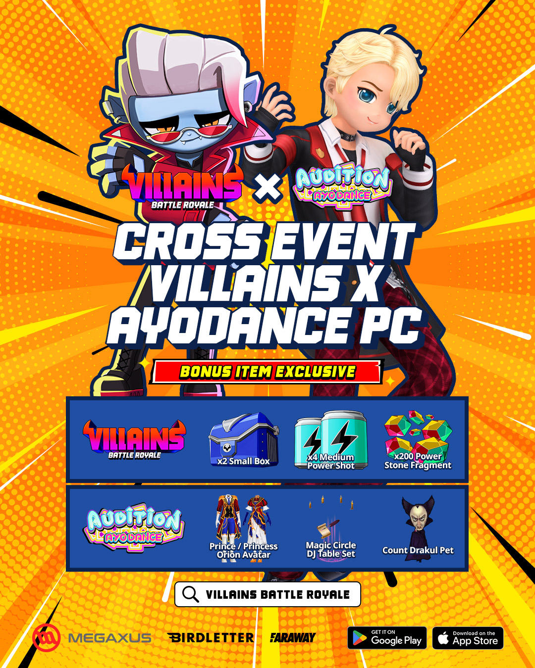 Cross Event Villains x Ayodance PC