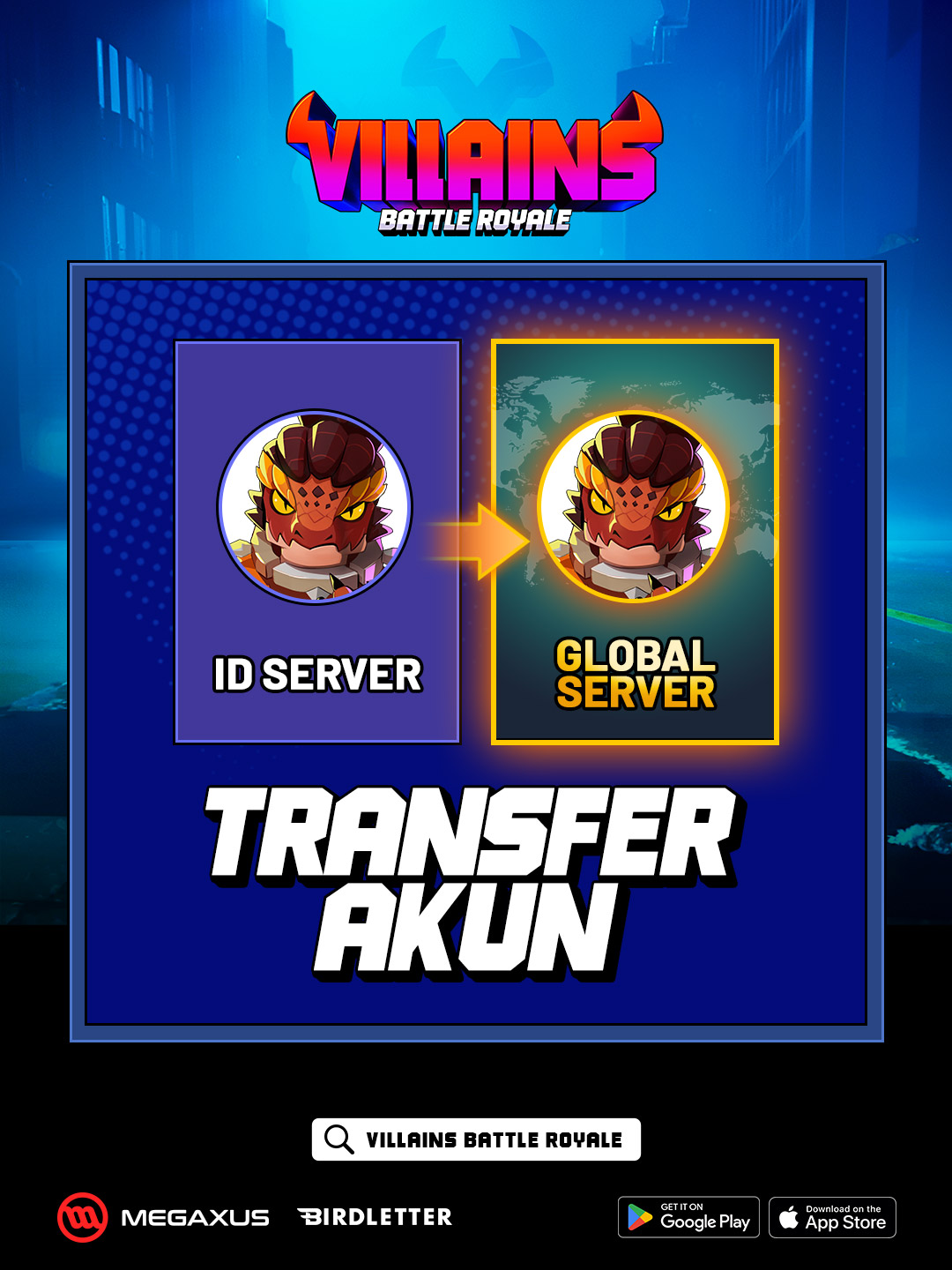 Peralihan Akun Villains